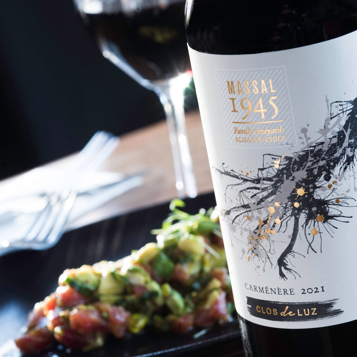Vino Massal 1945 Carmenere Caja 6x750ml Viña Clos de Luz