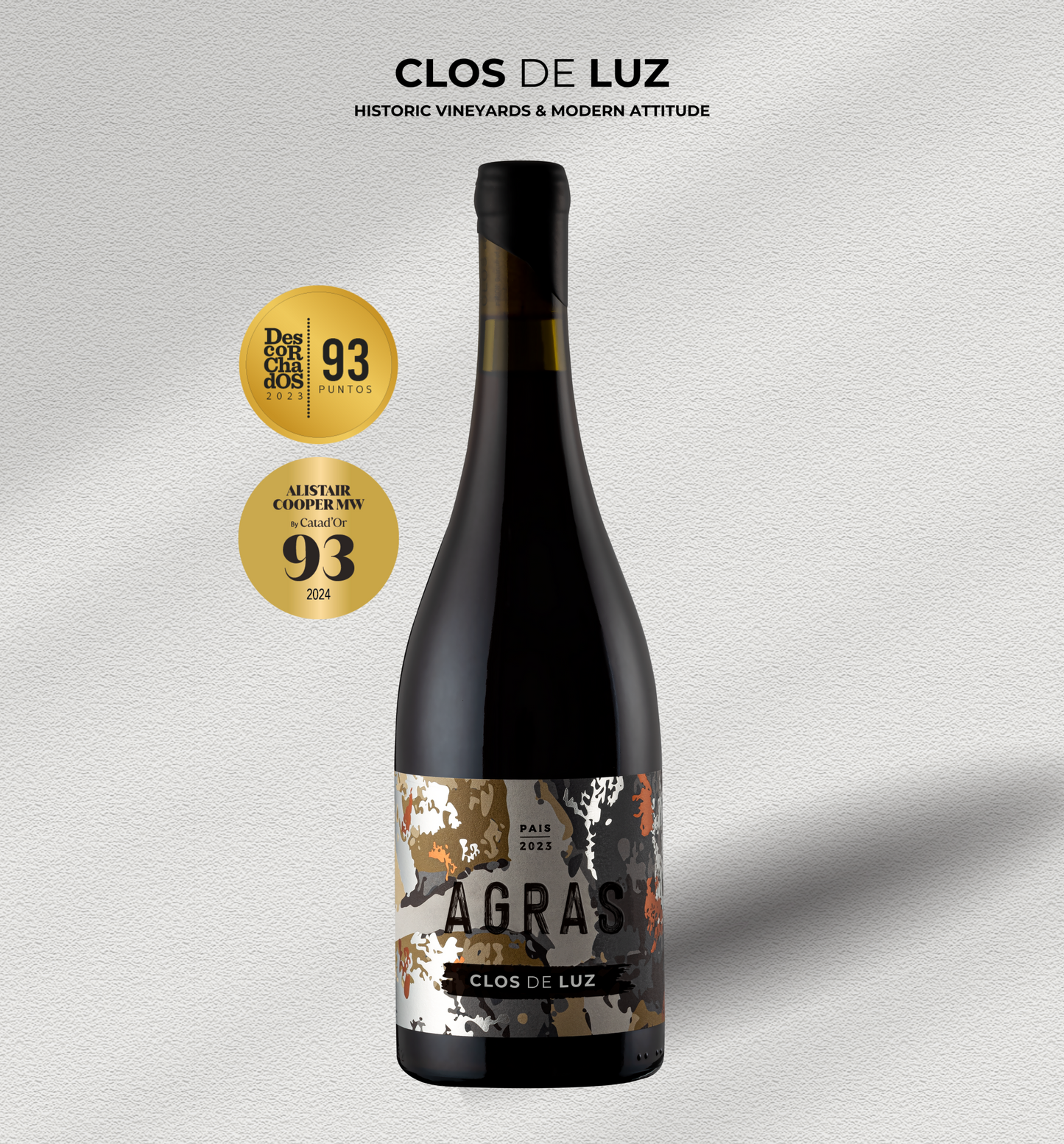 Vino Agras Pais 6x750ml Viña Clos de Luz