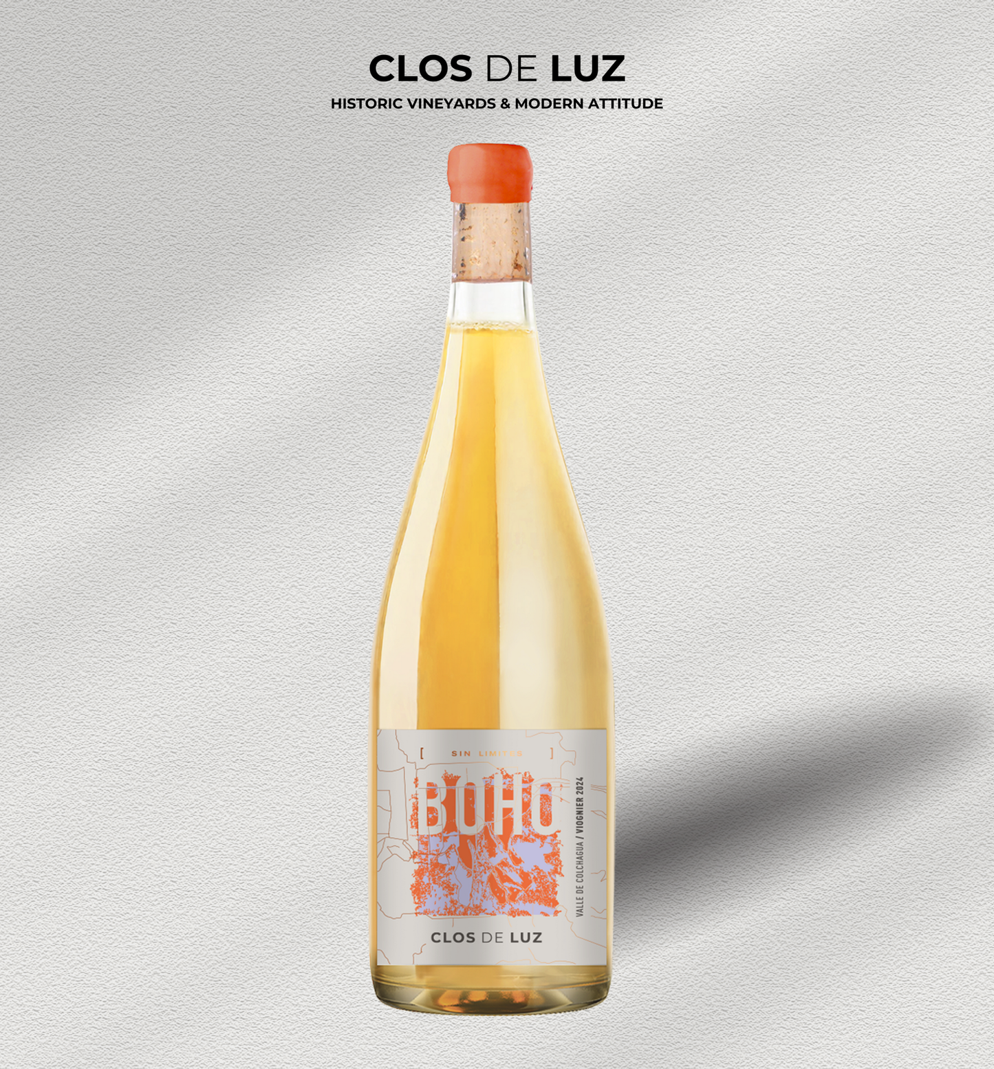 Vino Boho Viognier Caja 6x750ml Viña Clos de Luz