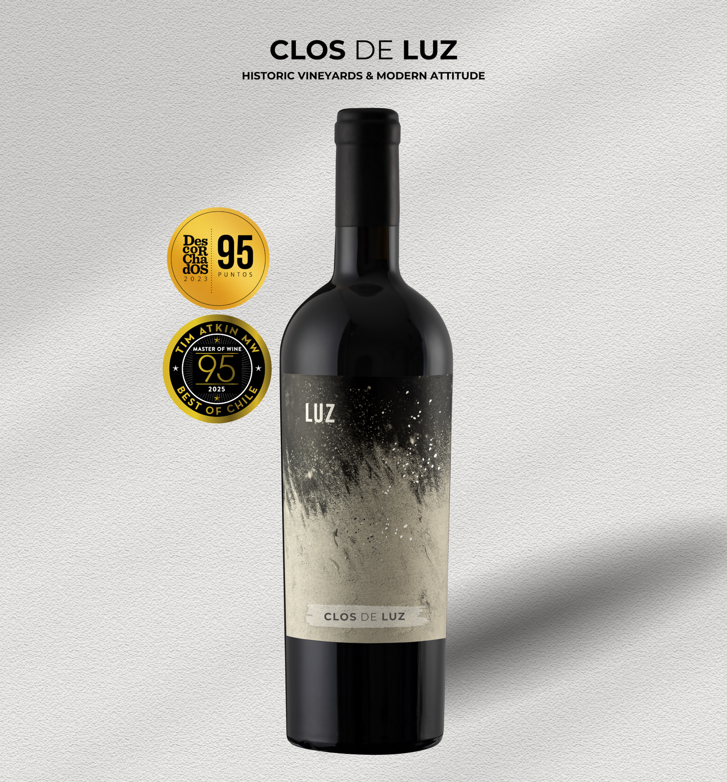 Vino Icono Luz Carmenere botella 750ml Viña Clos de Luz