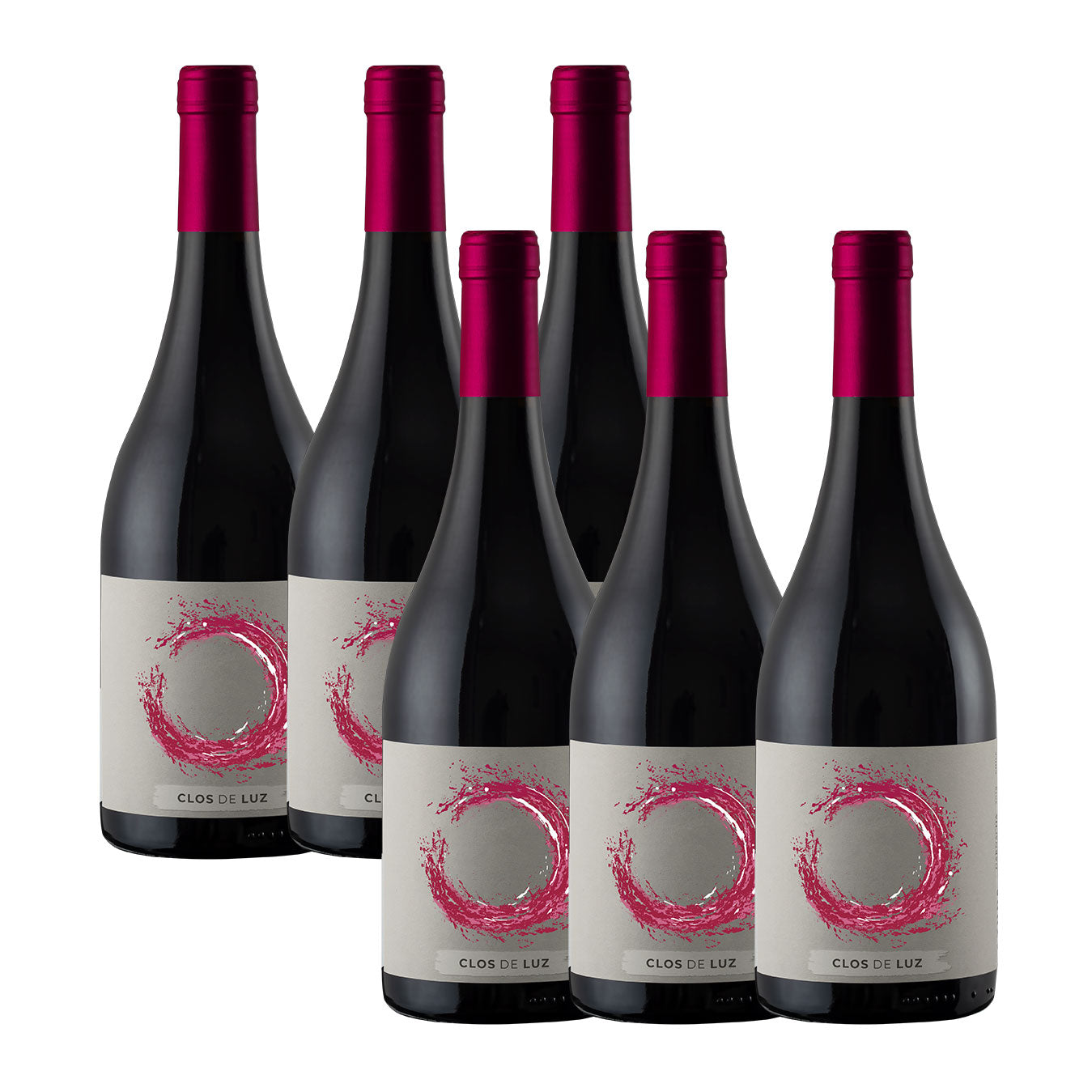 Vino Azuda Carmenere Concreto Caja 6x750ml Viña Clos de Luz