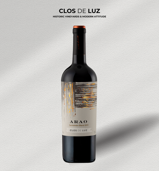 Vino Arao Carmenere Blend  6x750ml Viña Clos de Luz